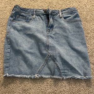 jean skirt